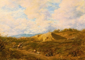 Redhill Common Surrey [1874] by John Linnell [1792–1882]